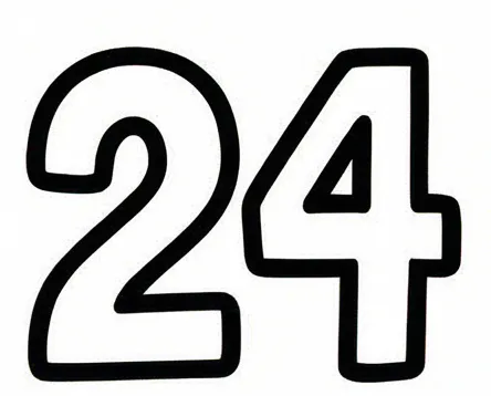 a number 24 and 24 with the number 24.webp